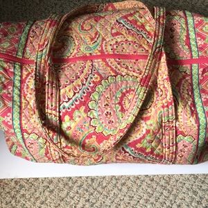 Vera Bradley Capri Melon Large Duffel